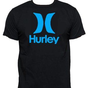 Hurley Light Blue Logo Tee